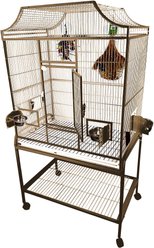 A&E Cage Company Elegant Style Flight Bird Cage, Sandstone, Medium