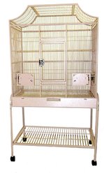 A&E Cage Company Elegant Style Flight Bird Cage, Sandstone, Small