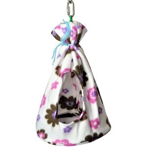 A&E Cage Company Fleece TeePee Bird Toy