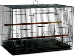 A&E Cage Company Flight Bird Cage, Black, 30 x 18 x 18-in