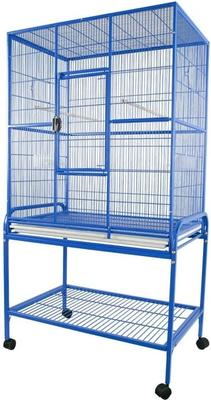 Show full view: A&E Cage Company Flight Bird Cage & Stand, Blue slide 5 of 6
