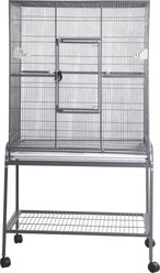 A&E Cage Company Flight Bird Cage & Stand, Platinum slide 2 of 3