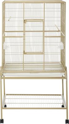 Show full view: A&E Cage Company Flight Bird Cage & Stand, Sandstone slide 5 of 10