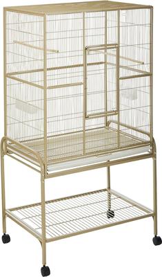 Show full view: A&E Cage Company Flight Bird Cage & Stand, Sandstone slide 4 of 10