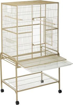 Show full view: A&E Cage Company Flight Bird Cage & Stand, Sandstone slide 6 of 10