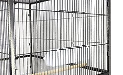 A&E Cage Company Flight Cage & Stand, 31 x 20-inches, Black slide 2 of 9