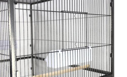 Show full view: A&E Cage Company Flight Cage & Stand, 31 x 20-inches, Black slide 5 of 10