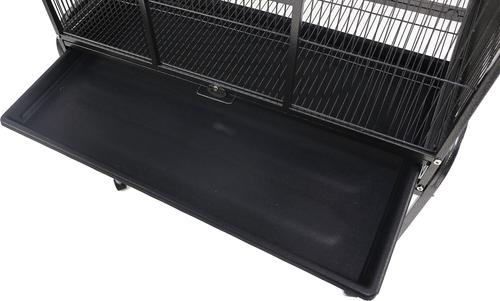 Show full view: A&E Cage Company Flight Cage & Stand, 31 x 20-inches, Black slide 8 of 10