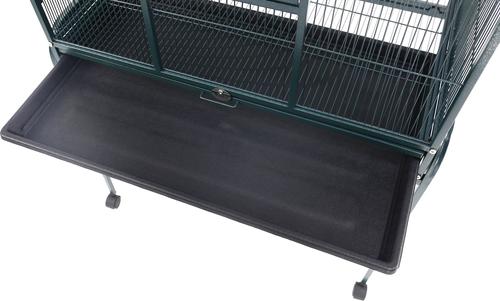 Show full view: A&E Cage Company Flight Cage & Stand, 31 x 20-inches, Green slide 7 of 10