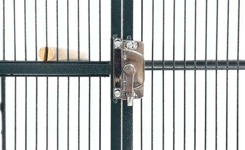 Show full view: A&E Cage Company Flight Cage & Stand, 31 x 20-inches, Green slide 5 of 10