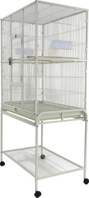 Show full view: A&E Cage Company Flight Cage & Stand, 31 x 20-inches, White slide 4 of 10