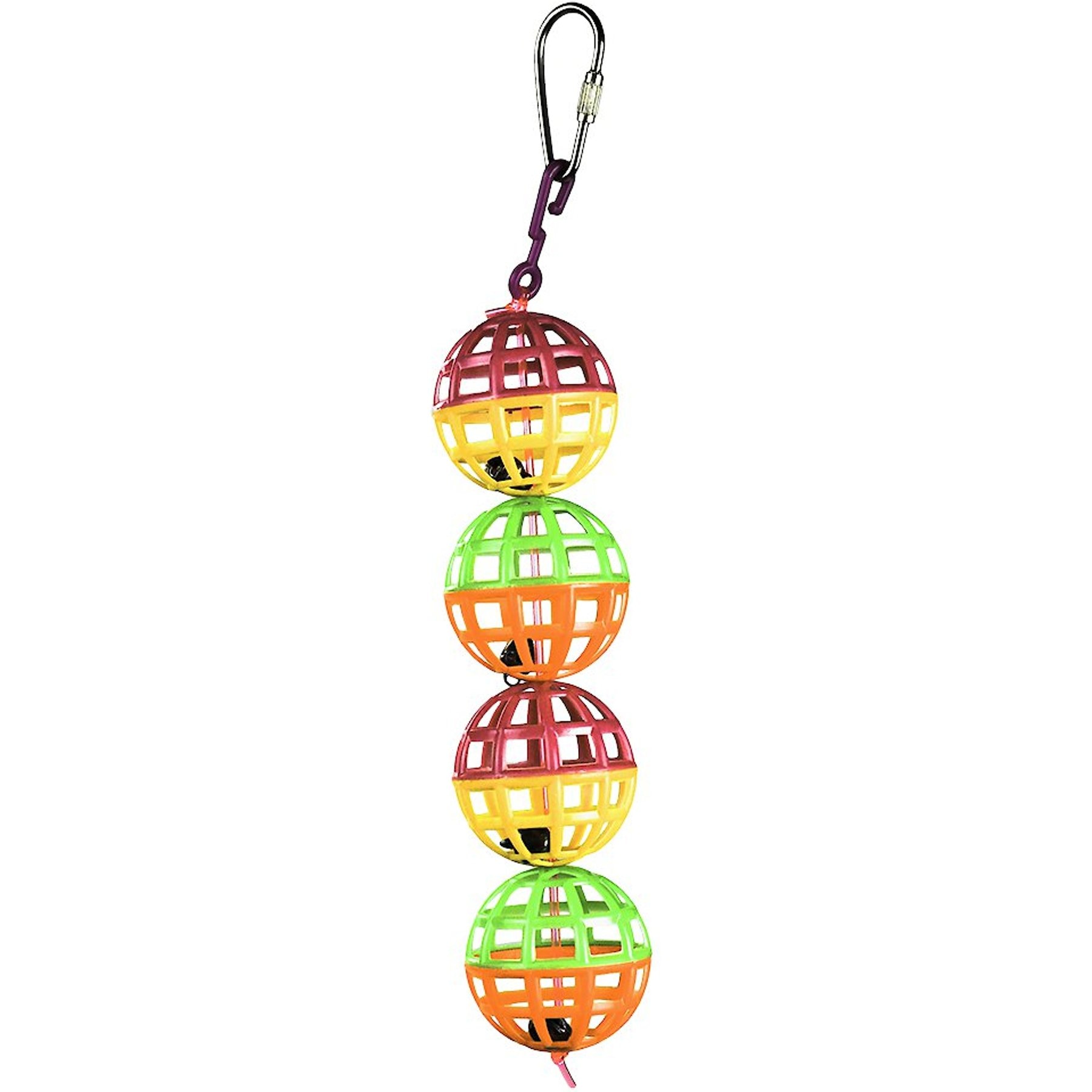A&E Cage Company Jingle Lattice Balls Bird Toy