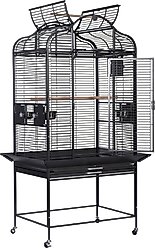 A&E Cage Company Majestic Series Bird Cage, Black, Medium: 32 x 23 x 68-in slide 2 of 3