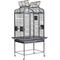 Show in main carousel: A&E Cage Company Majestic Series Bird Cage, Platinum, Medium: 32 x 23 x 68-in slide 1 of 3