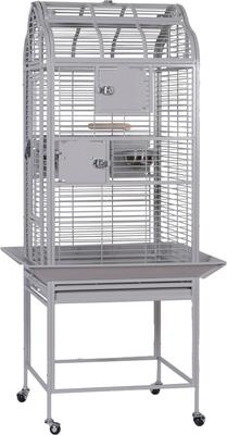 Show full view: A&E Cage Company Majestic Series Bird Cage, Platinum, Small: 24 x 22 x 61.4-in slide 2 of 4