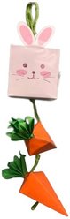 A&E Cage Company Nibbles Bunny/Carrot Box Small Pet Toy