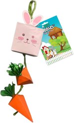 A&E Cage Company Nibbles Bunny/Carrot Box Small Pet Toy slide 2 of 2