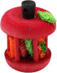 A&E Cage Company Nibbles Foraging Apple Small Pet Toy