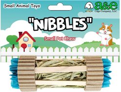 A&E Cage Company Nibbles Hay Tube Small Pet Toy slide 2 of 2