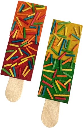 Show full view: A&E Cage Company Nibbles Ice Cream Small Pet Toy slide 1 of 3