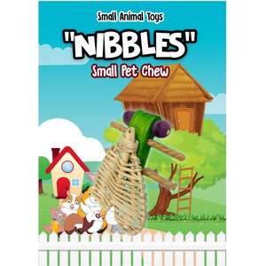 A&E Cage Company Nibbles Love Bug Small Pet Toy