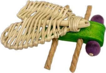 Show full view: A&E Cage Company Nibbles Love Bug Small Pet Toy slide 2 of 3