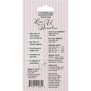 A&E Cage Company Nibbles Love U Bunches Rose Small Pet Toy