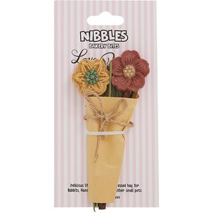 A&E Cage Company Nibbles Love U Bunches Rose Small Pet Toy