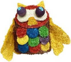A&E Cage Company Nibbles Owl Hoo Small Pet Toy