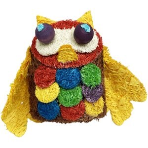 A&E Cage Company Nibbles Owl Hoo Small Pet Toy