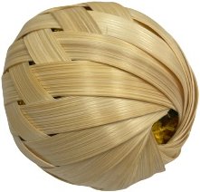 Show full view: A&E Cage Company Nibbles Straw Ball Small Pet Toy slide 1 of 1