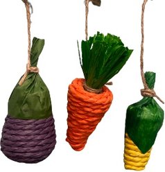 A&E Cage Company Nibbles Veggie Patch Small Pet Toy