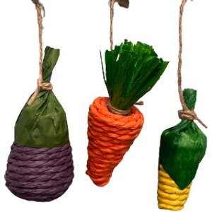 A&E Cage Company Nibbles Veggie Patch Small Pet Toy