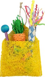 A&E Cage Company Nibbles Veggie Pouch Small Pet Toy