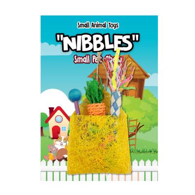 Show full view: A&E Cage Company Nibbles Veggie Pouch Small Pet Toy slide 2 of 3