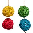 Show in main carousel: A&E Cage Company Nibbles Vine Ball on String Small Pet Toy slide 1 of 2