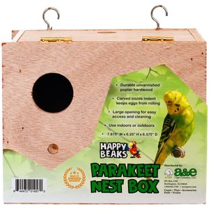 A&E Cage Company Parakeet Nest Box