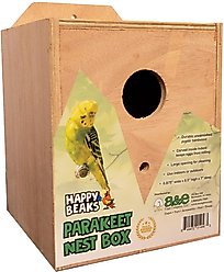 A&E Cage Company Parakeet Nest Box