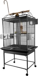 A&E Cage Company Play Top Bird Cage, Black, Medium