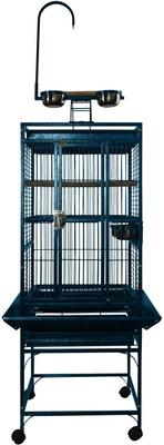 Show full view: A&E Cage Company Play Top Bird Cage, Blue, X-Small slide 4 of 8