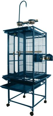 Show full view: A&E Cage Company Play Top Bird Cage, Blue, X-Small slide 6 of 8