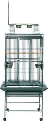 A&E Cage Company Play Top Bird Cage, Green, Small