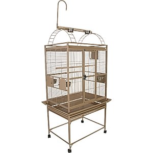 A&E Cage Company Play Top Bird Cage, Sandstone, Medium