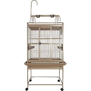 A&E Cage Company Play Top Bird Cage, Sandstone, Medium