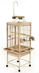 A&E Cage Company Play Top Bird Cage, Sandstone, Small slide 1 of 3