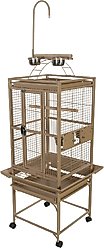 A&E Cage Company Play Top Bird Cage, Sandstone, X-Small