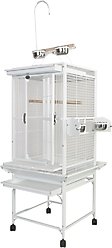A&E Cage Company Play Top Bird Cage, White, X-Small slide 2 of 7