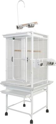 Show full view: A&E Cage Company Play Top Bird Cage, White, X-Small slide 2 of 8