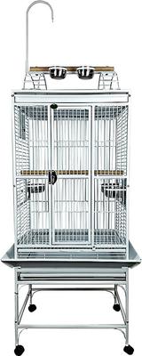 Show full view: A&E Cage Company Play Top Bird Cage, White, X-Small slide 4 of 8