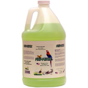 A&E Cage Company Poop-D-Solver Lime Coconut ScentedBird Cage Cleaner, 128-fl oz bottle
